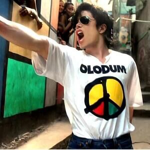 Olodum T Shirt As Worn By Michael Jackson Brazilian Music Unisex Shirt